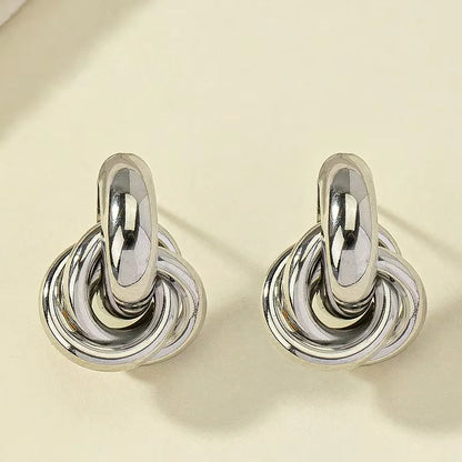 A Pair of Fashionable Bohemian Style Earrings and Jewelry