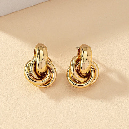 A Pair of Fashionable Bohemian Style Earrings and Jewelry